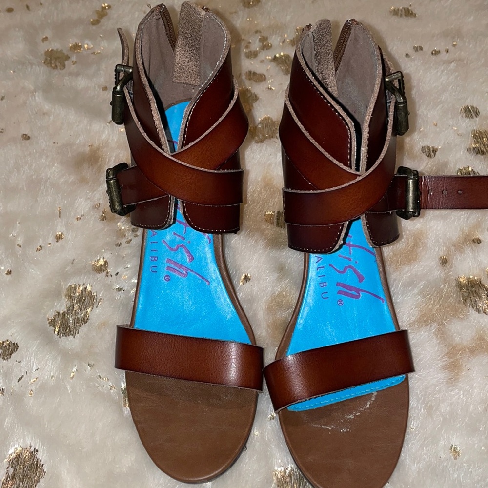 Brown sandals